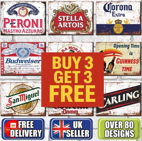 Man cave metal signs shed - cave,