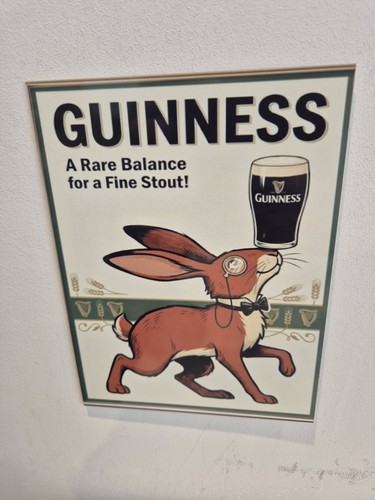 Guinness vintage metal - vintage, sign