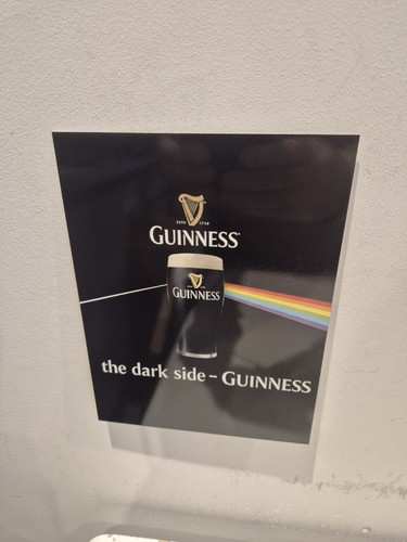 Guinness vintage metal sign - metal,