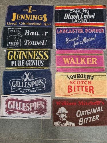 Vintage bar towels bundle - bar, x