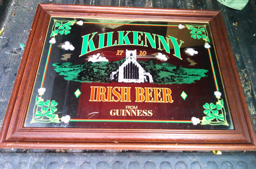 Guinness rare pub mirror large