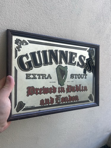 Rare vintage guinness framed - rare,