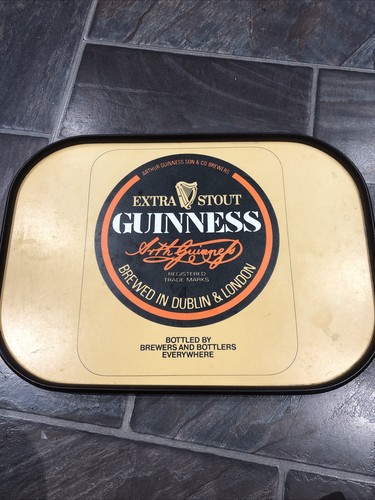 Guinness vintage tray - vintage, pub