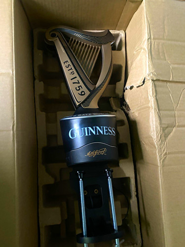 Guinness beer pump light - guinness, up