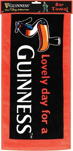 Guinness toucan bar - guinness, towel