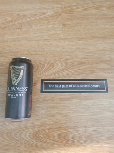 Guinness plastic bar - guinness,