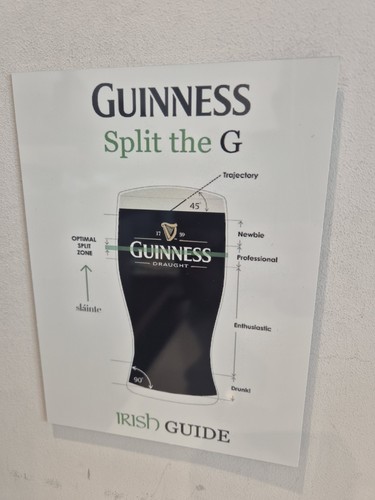 Guinness split the - guinness, tin
