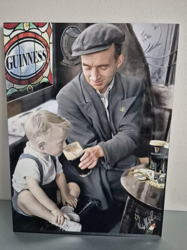 Guinness vintage metal sign - guinness,