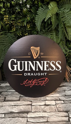 New large guinness bar sign - bar, sign.