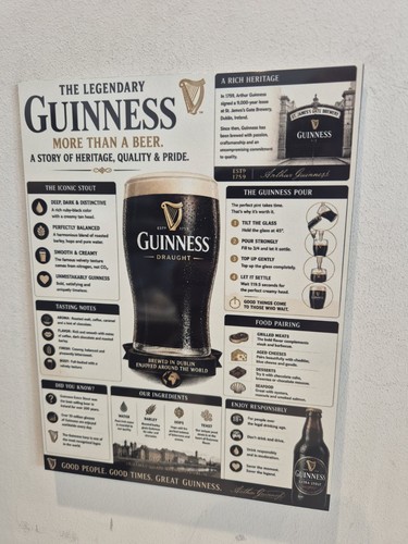 Guinness the legendary - guinness, metal