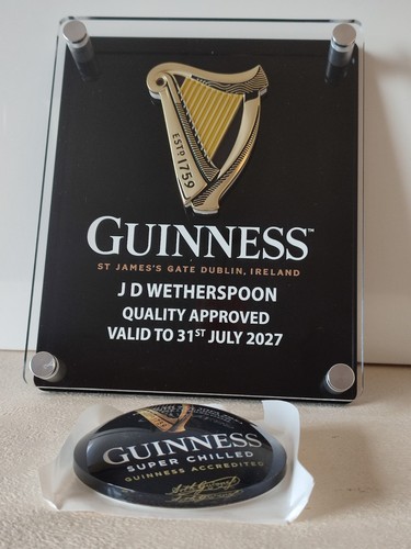 New guinness home bar set - guinness,