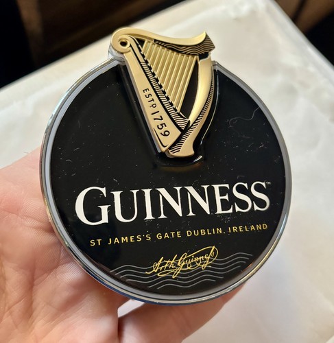Guinness stout round - 3d, beer
