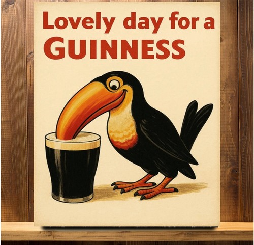 Lovely day for guinness - day,