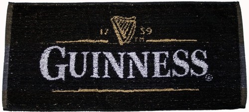 Guinness cotton bar towel - guinness,