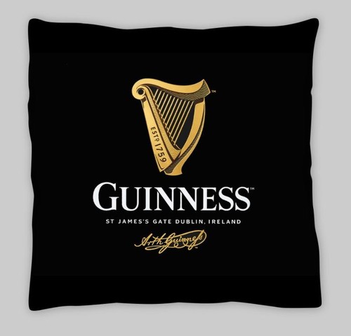 Guinness cushion cover wine - guinness,