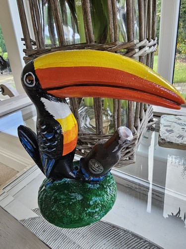 Guinness cast iron - iron, toucan