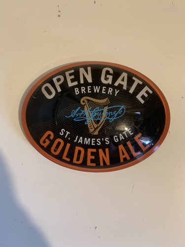 Guinness golden ale oval bar - guinness,