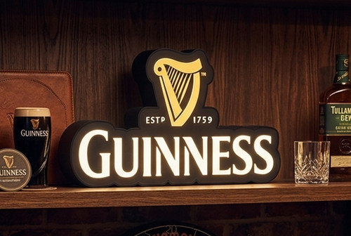 Guinness led neon sign - led,