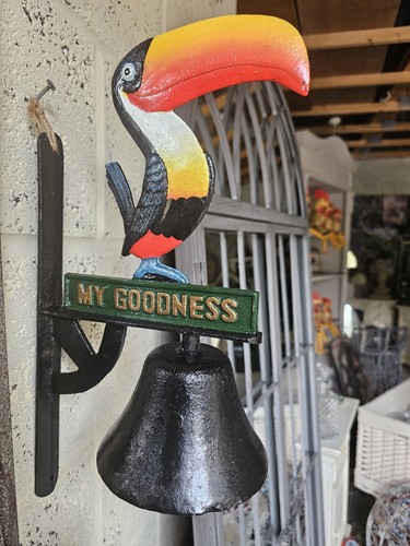Guinness cast iron toucan - iron, bar