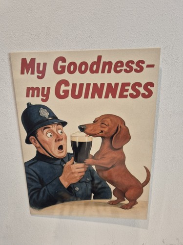 Guinness vintage metal - vintage,