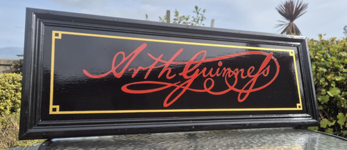 Arthur guinness painted wooden - arthur,
