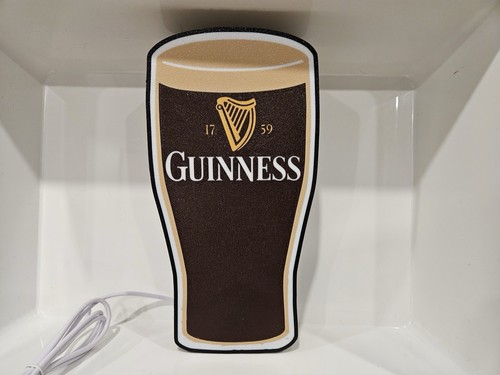 Guinness pint lightbox - guinness,