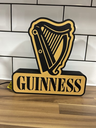 Guinness light sign for - guinness, light-up