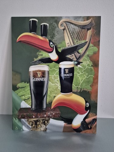 Guinness vintage metal sign - guinness,