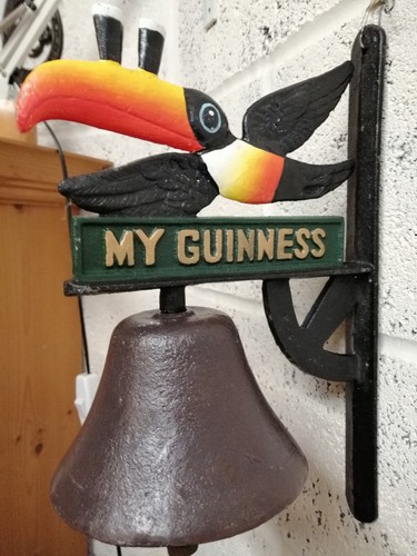 Guinness cast iron toucan bar - cast,