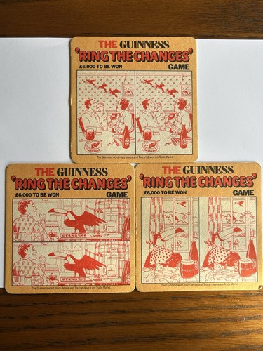 Guinness beer mats cat - beer,